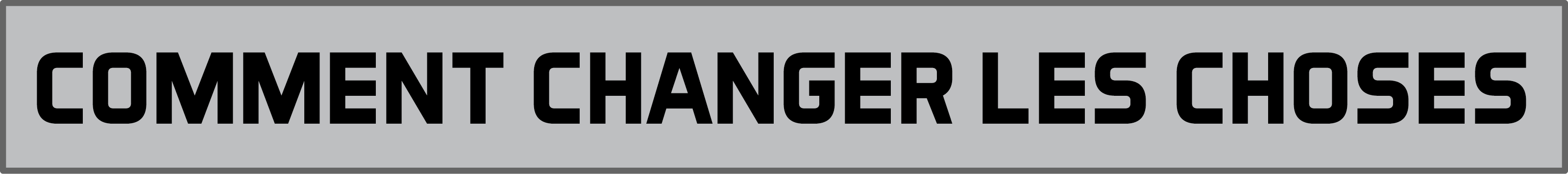 Comment changer les chosespng