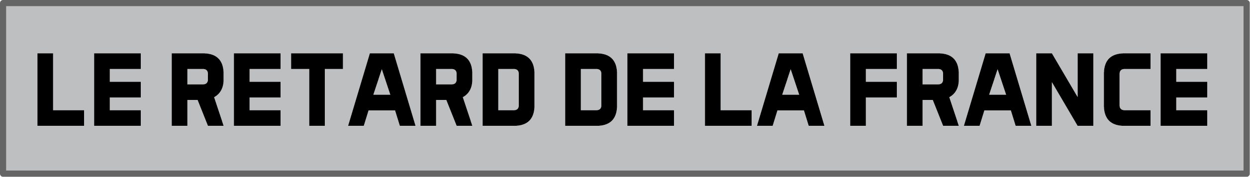 Le retard de la Francepng